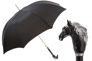 Pasotti Black Horse Umbrella