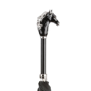 Pasotti Black Horse Umbrella